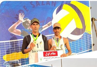  آینده‌سازان درگهان بر سکوی قهرمانی تور آزاد والیبال ساحلی هرمزگان ایستاد - تسنیم