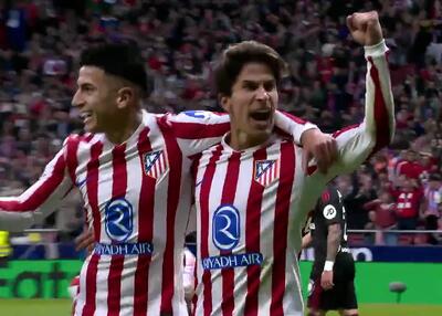  گل دوم اتلتیکومادرید به سویا (آلمادا)
