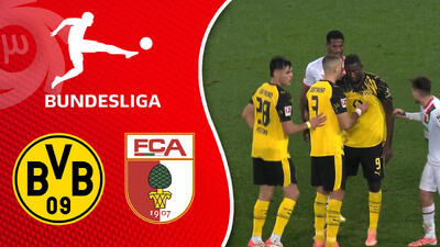  خلاصه بازی آگزبورگ 0 - دورتموند 1