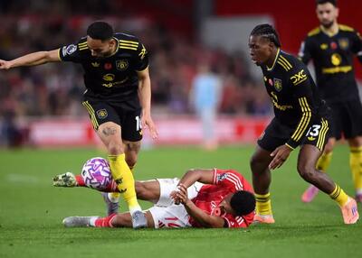  فارست 2-2 یونایتد: شان دایش ترمز شیاطین را کشید