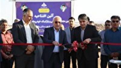  افتتاح مجتمع خدماتی و پارکینگ خودرو‌های سنگین در بافق