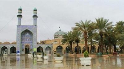  شتاب در توسعه عمرانی آستان مقدس امامزاده عبدالله (ع) بافق