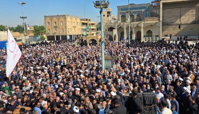  تشییع پیکر مطهر آیت‌الله موسوی از علمای بزرگ خوزستان