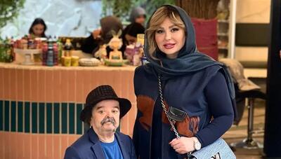  دیدار «اسدالله یکتا» با نیوشا ضیغمی پس از ماه‌ها خانه‌نشینی (عکس)