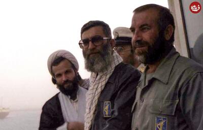  لباس بلوچی «رهبر انقلاب» در یک کشتی نظامی