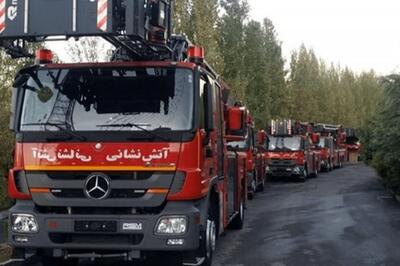  آتش‌سوزی رستوران دوطبقه شهرک غرب