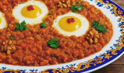  آموزش میرزا قاسمی کدو بادمجون بدون روغن : غذای سالم رژیمی آسان
