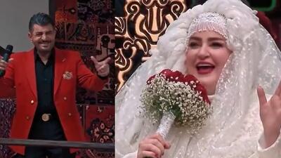  فیلم دیدنی از حضور محمود شهریاری در عروسی نعیمه نظام‌دوست