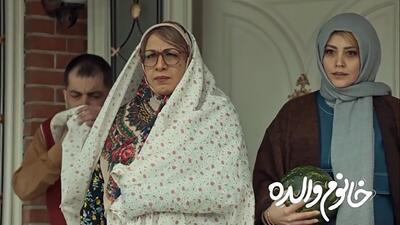  گریم متفاوت و زنانه رضا عطاران در فیلم خانم والده+ ویدئو