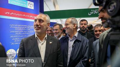  گزارش تصویری/ بازدید مسعود پزشکیان، رئیس جمهور از نمایشگاه دستاوردهای علمی و فناورانه جهاد دانشگاهی