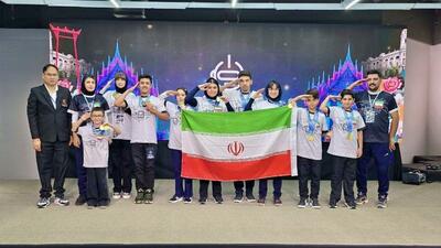  قهرمانی تیم رباتیک دانش‌آموزی ایران در مسابقات آسیایی تایلند