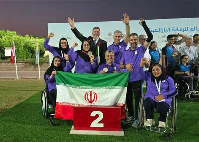  جام‌جهانی پاراتیراندازی؛ مدال نقره میکس تیمی تپانچه به ایران رسید