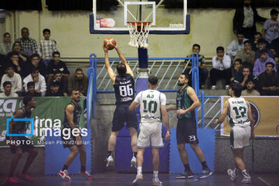  هشتمین ایستگاه لیگ برتر بسکتبال در غیاب شهرداری گرگان