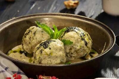  آموزش آشپزی / طرز تهیه راما؛ غذایی خاص و خوشمزه با کوفته قلقلی و کشک