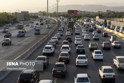  ترافیک در برخی از محورهای منتهی به تهران/ تردد روان در محورهای شمالی