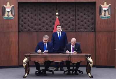  عراق و ترکیه توافقنامه‌ای برای همکاری در حوزه آب امضا کردند