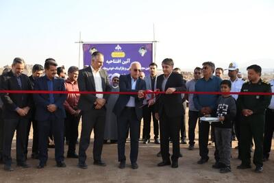  نخستین مجتمع خدماتی و پارکینگ خودروهای سنگین بافق راه اندازی شد