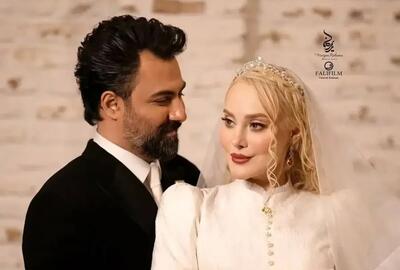  سفره عقد پاییزی و رمانتیک آرام جعفری و بابک انصاری غوغا به پا کرد+فیلم