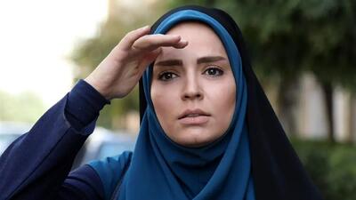  عکس جدید مرضیه سریال آوای باران