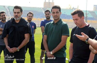  خداحافظی خانبان با پرسپولیسی‌ها +عکس