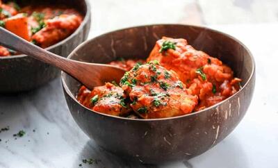  مرغ مراکشی ؛ غذایی اصیل و سنتی از شمال آفریقا با سس فلفل - کلبه سرگرمی