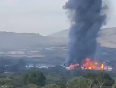  ببینید | واژگونی قطار حامل اتانول؛ اولین تصاویر از آتش‌سوزی عظیم در مکزیک! - کلبه سرگرمی |‌ Kolbehsargarmi
