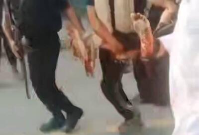  فیلم/ مرگ ۴ پلیس پاکستانی بر اثر انفجار در پیشاور