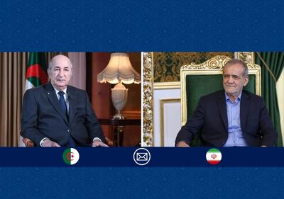  رئیس‌جمهور سالروز استقلال الجزایر را تبریک گفت
