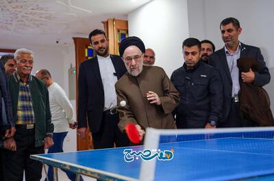  سندی تازه که نشان می‌دهد پینگ‌پنگ بازی کردن محمد خاتمی هوش مصنوعی نبود