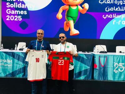  ایران مقابل مراکش سفیدپوش شد - پارس فوتبال