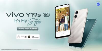  ویوو Y19s 5G با نمایشگر ۹۰ هرتز و باتری ۶۰۰۰ میلی‌آمپری معرفی شد