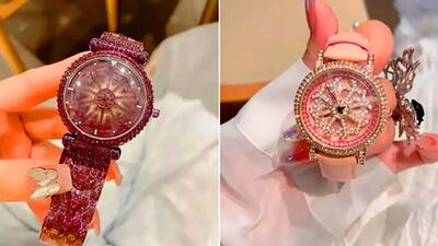  مدل‌ های پیشنهادی ساعت مچی دخترانه صورتی؛ ترکیب رزگلد و صورتی مات