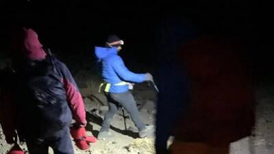 سقوط تلخ کوهنورد در قله دماوند