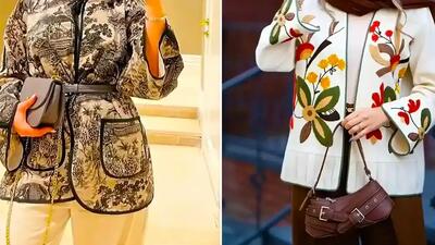  جدیدترین مدل‌ های مانتو کتی لاکچری مناسب مهمانی‌ های خاص