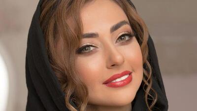  تیپ سرخابی و استایل مونوکروم نفیسه روشن در محل کارش در کلینیک زیبایی