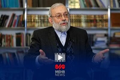  لاریجانی: جنگ ما  متمدنانه  است، جنگ آنها  وحشیانه !