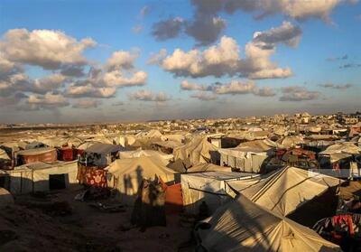  فاجعه در خان یونس: چادرهای آوارگان فلسطینی در زمستان، قربانگاه مرگ!