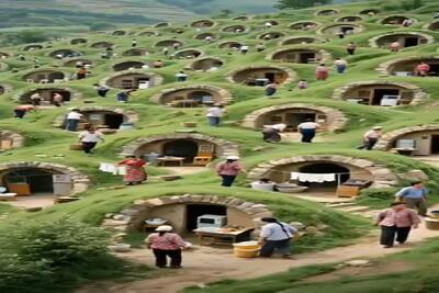  معماری خلاقانه؛ کوهو عین دارکوب سوراخ کردن خونه ساختن اثر هنری شده سیر نمیشی از دیدنش