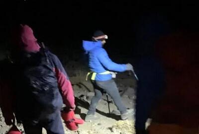  سقوط تلخ کوهنورد در قله دماوند