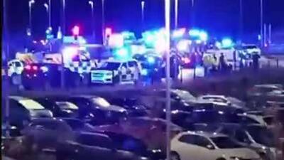  مهاجمان ناشناس با چاقو به قطاری در شرق انگلستان حمله کردند و 10 نفر را زخمی کردند