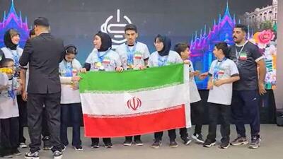  قهرمانی تیم رباتیک دانش آموزی ایران در آسیا