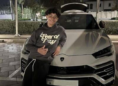  پلاک لامبورگینی پسر رونالدو گران‌تر از خود ماشین!