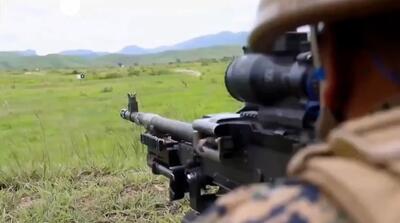  تصاویر تمرین تفنگداران دریایی آمریکا نزدیک ونزوئلا