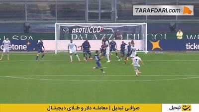  گل دیدنی زیلینسکی به هلاس ورونا روی ارسال زیبای هاکان (هلاس ورونا 0-1 اینتر)