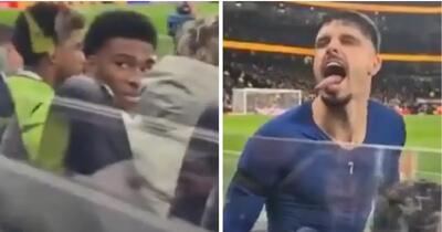  واکنش پدرو نتو به فریاد یک هوادار تاتنهام پشت نیمکت چلسی