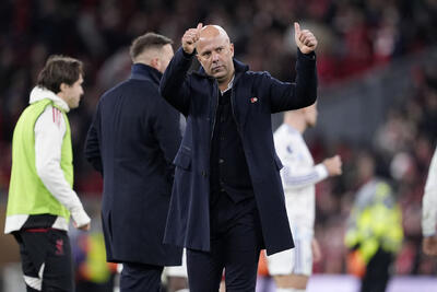  آرنه اسلوت: برخلاف بازی‌های گذشته، شانس با لیورپول یار بود و توانستیم برنده شویم