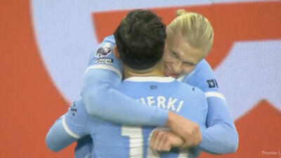  دبل هالند؛ گل دوم منچسترسیتی به بورنموث