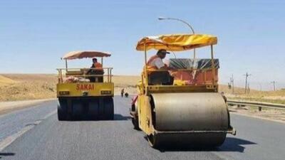  اجرای ۱۱۰ هزار مترمربع آسفالت در معابر روستایی نیمروز