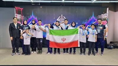  تیم رباتیک دانش‌آموزی ایران قهرمان آسیا شد