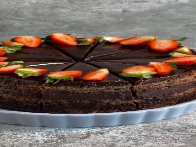  کیک شیفون شکلاتی خوشمزه